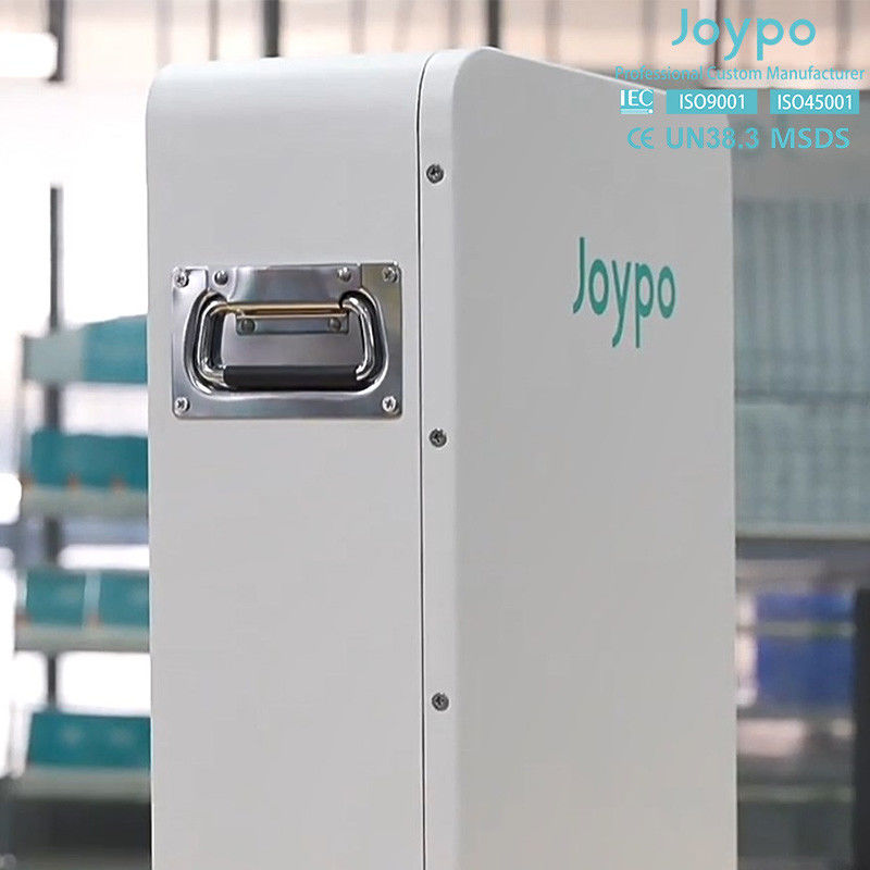 Batería de pared de energía solar 51.2V 5KWH Batería LiFePO4 con BMS inteligente y pantalla