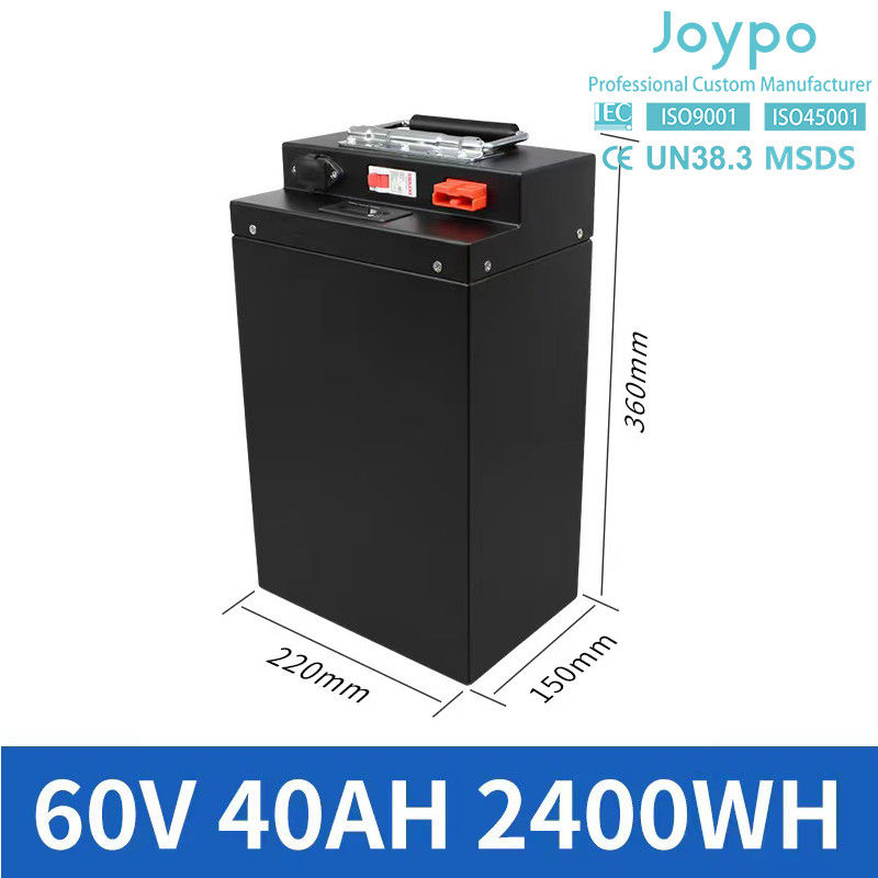 Scooter eléctrico de 60V Batería de litio 20AH 30AH 40AH 50AH Para el vehículo de 2 / 3 ruedas