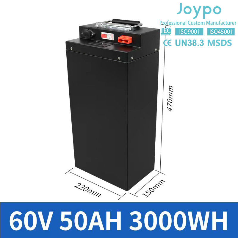 Scooter eléctrico de 60V Batería de litio 20AH 30AH 40AH 50AH Para el vehículo de 2 / 3 ruedas