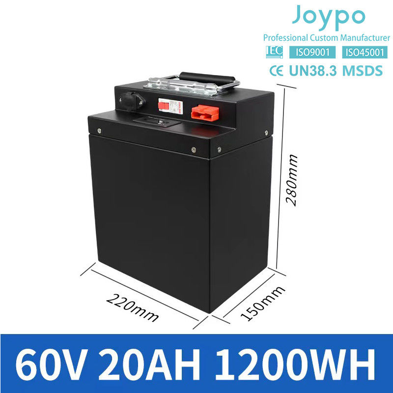 Scooter eléctrico de 60V Batería de litio 20AH 30AH 40AH 50AH Para el vehículo de 2 / 3 ruedas
