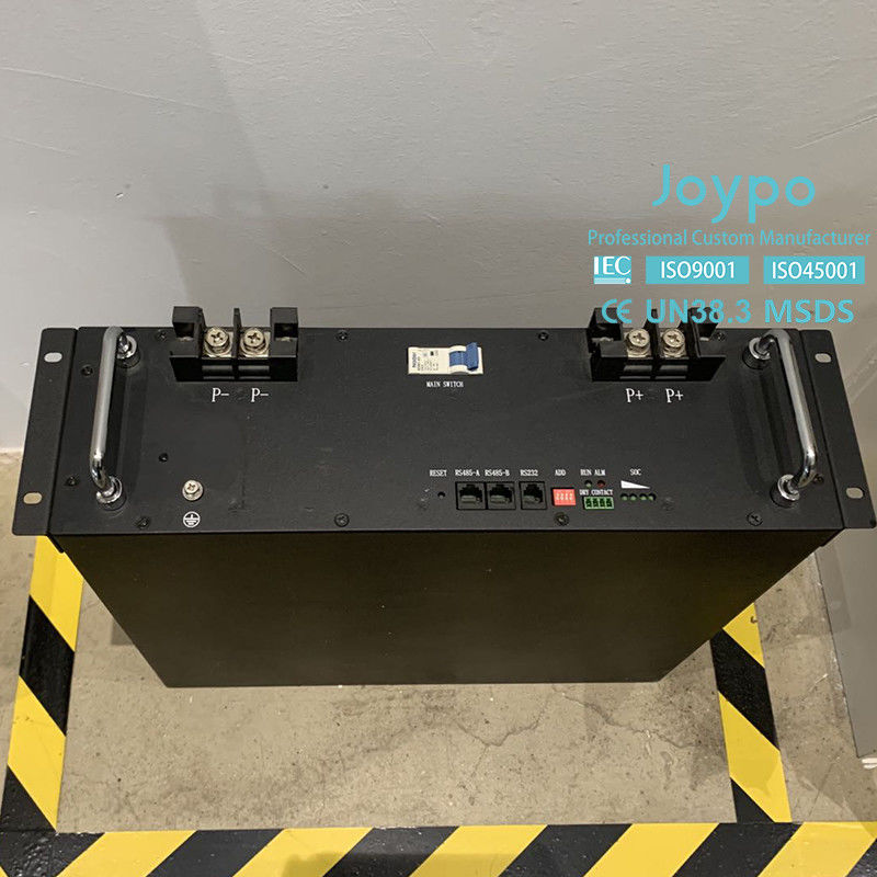 Joypo 5120Wh 51.2V 100Ah Batería de almacenamiento de litio LiFePO4 para el sistema de energía solar