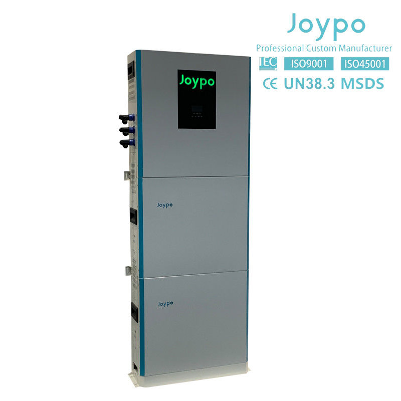 Sistema de almacenamiento de energía solar de fase única de 10kwh Batería de 48V 200Ah para el hogar