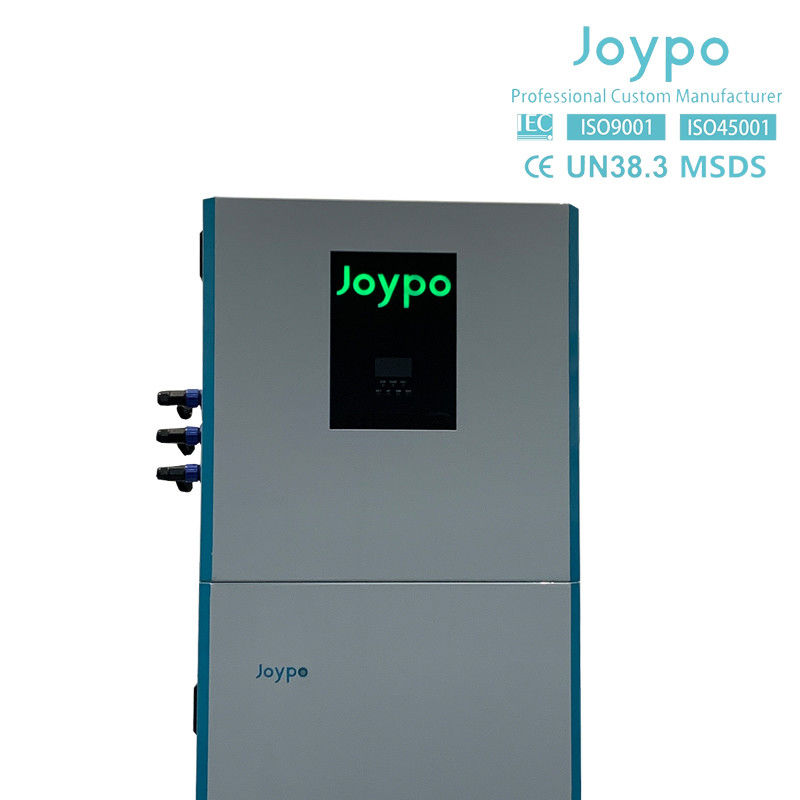 Sistema de almacenamiento de energía solar de fase única de 10kwh Batería de 48V 200Ah para el hogar