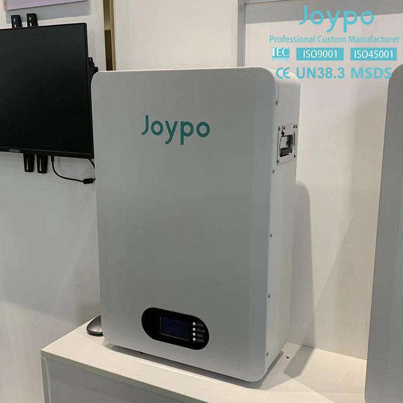 Joypo 51.2V 100Ah 200Ah Batería de respaldo para el hogar Batería solar Unidades de almacenamiento para paneles solares