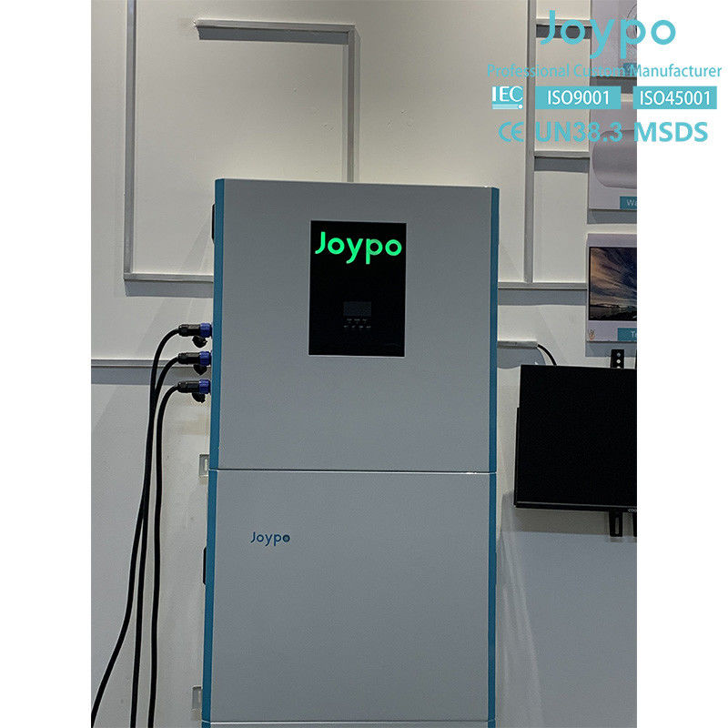 Home Sistema de almacenamiento de energía solar Inversor de fase única y almacenamiento de batería 51.2V