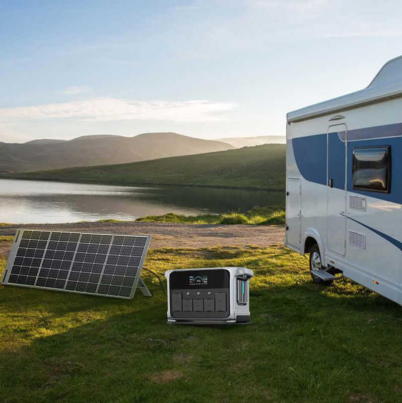 Generador solar portátil 1200W 1152Wh Fuente de alimentación ininterrumpida para el hogar y el balcón