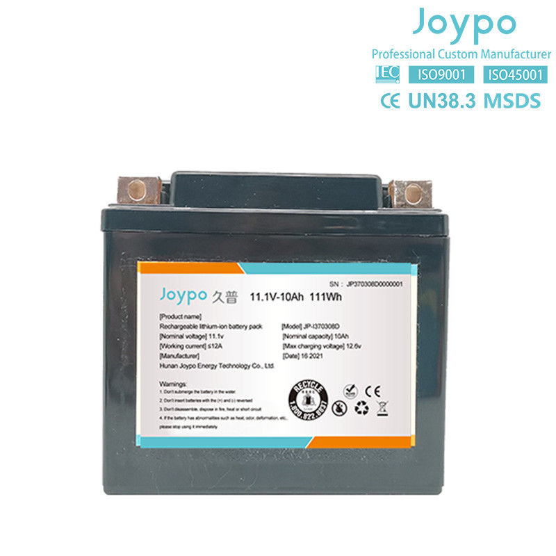 18650 Batería portátil de iones de litio recargable de 11,1 V para dispositivos médicos