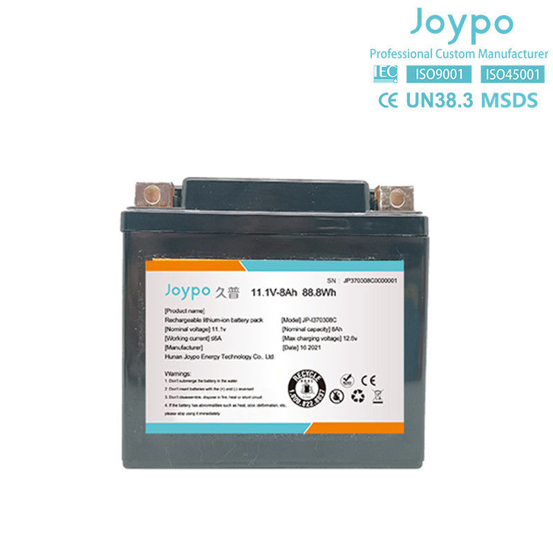 18650 Batería portátil de iones de litio recargable de 11,1 V para dispositivos médicos