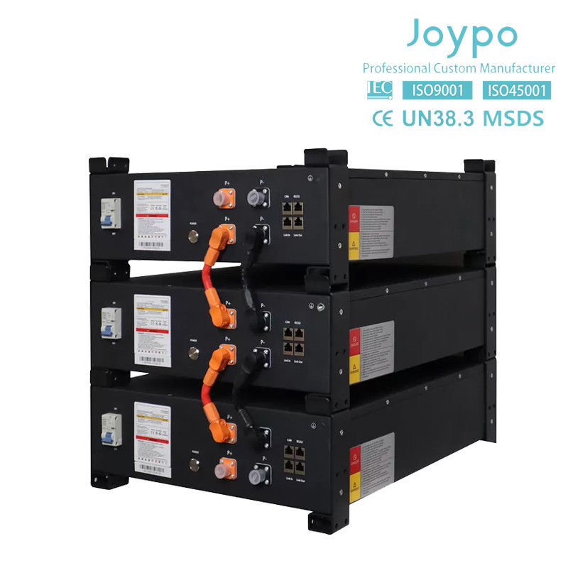 51.2V 100Ah LiFePO4 Batería de servidor de litio para el sistema de almacenamiento de energía solar