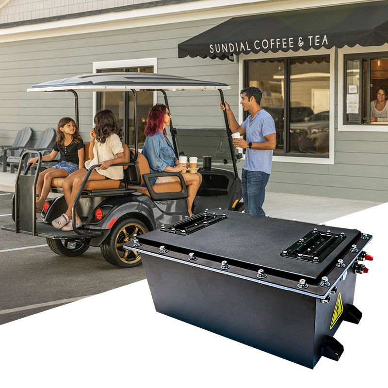 165Ah 48V LiFePO4 batería de carrito de golf Caída en reemplazo para Yamaha batería de plomo ácido