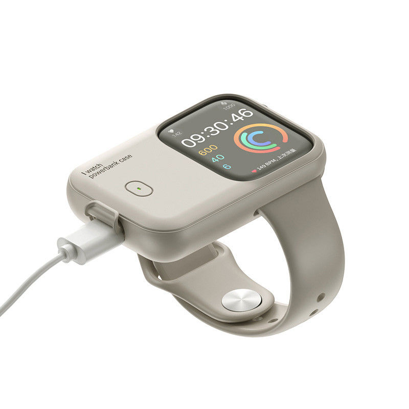 Batería de iones de litio polímero magnético Carga inalámbrica Banco de energía portátil para Apple Watch