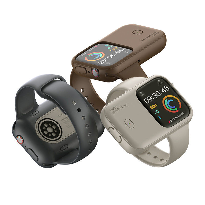 Batería de iones de litio polímero magnético Carga inalámbrica Banco de energía portátil para Apple Watch