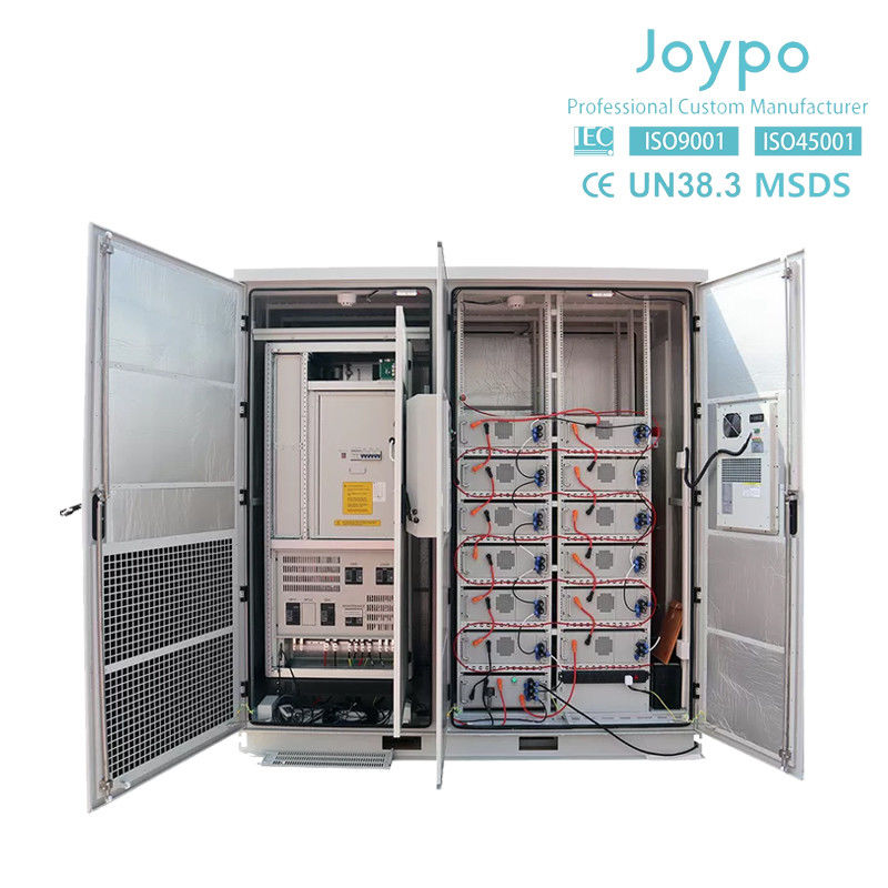 Joypo Commercial Lifepo4 Batería de litio Sistema de almacenamiento de energía solar 100kw 200kWh Batería de iones de litio
