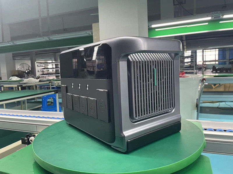 Joypo 2kWh Estación eléctrica de baterías al aire libre Apoyo 12V 24V Entrada y salida múltiple de cargador de automóviles
