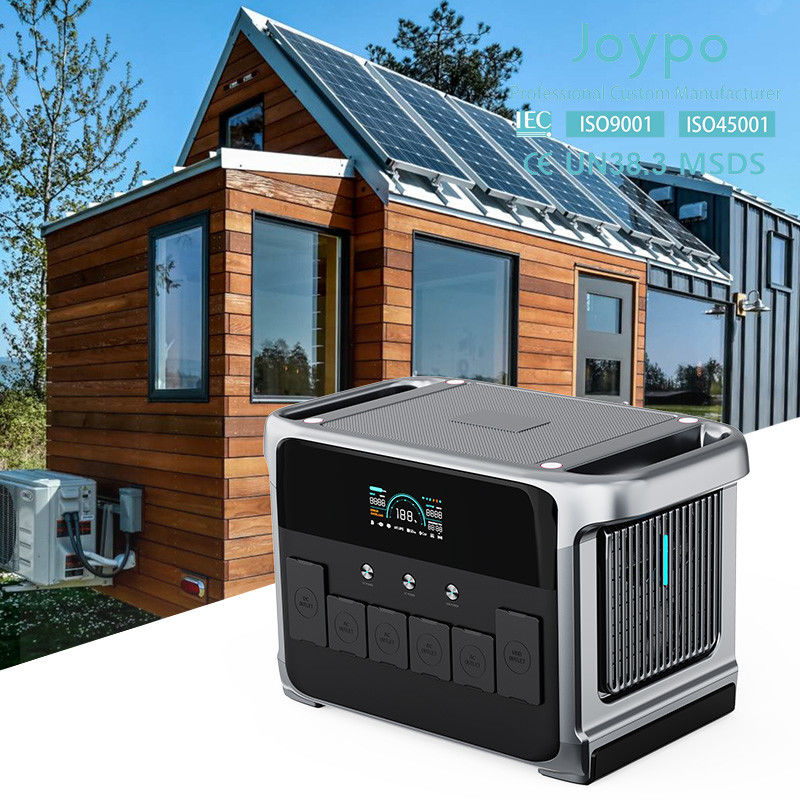 Generador solar todo en uno 48V 45Ah Batería de respaldo Estación de energía para el hogar UPS con inversor de 2400W
