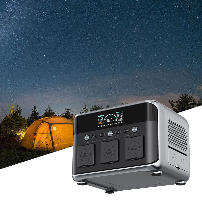 Generador de electricidad portátil de recarga rápida Joypo 600W 481Wh con múltiples puertos