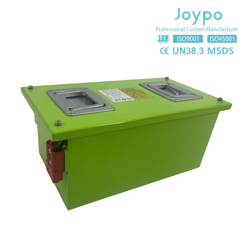 Almacenamiento en el cuarto frío UTV AGV carretilla elevadora de baja temperatura Batería de litio 48V Carga rápida