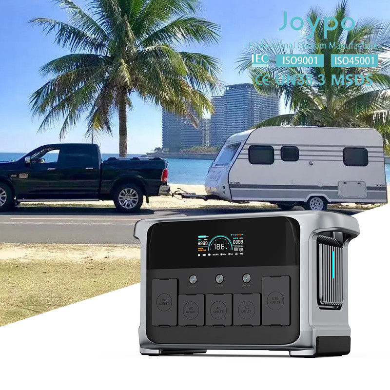 Joypo Road Trip 1200W Generador solar portátil LiFePO4 para caravanas y caravanas